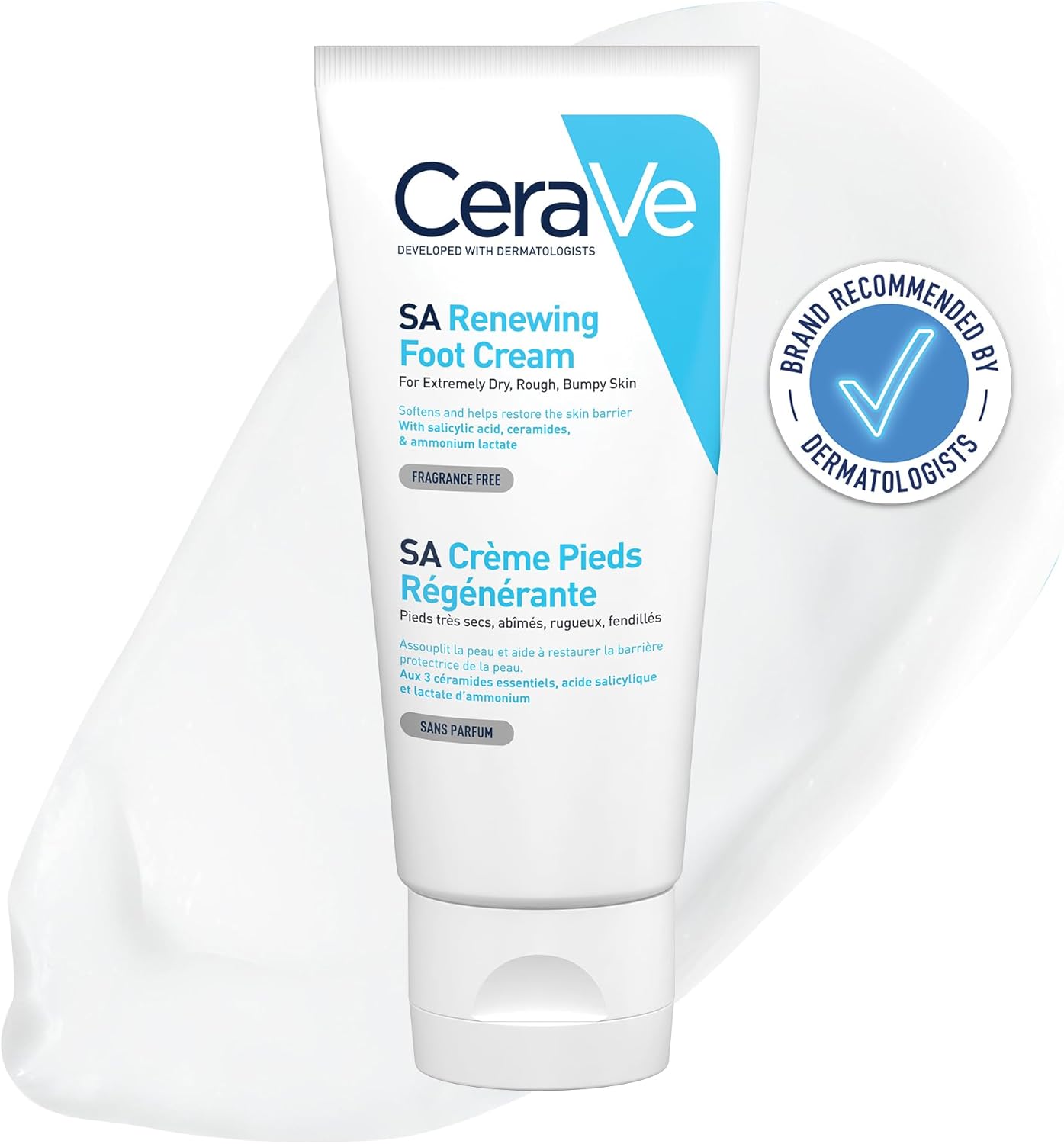 CeraVe SA Renewing Foot Cream 88ml