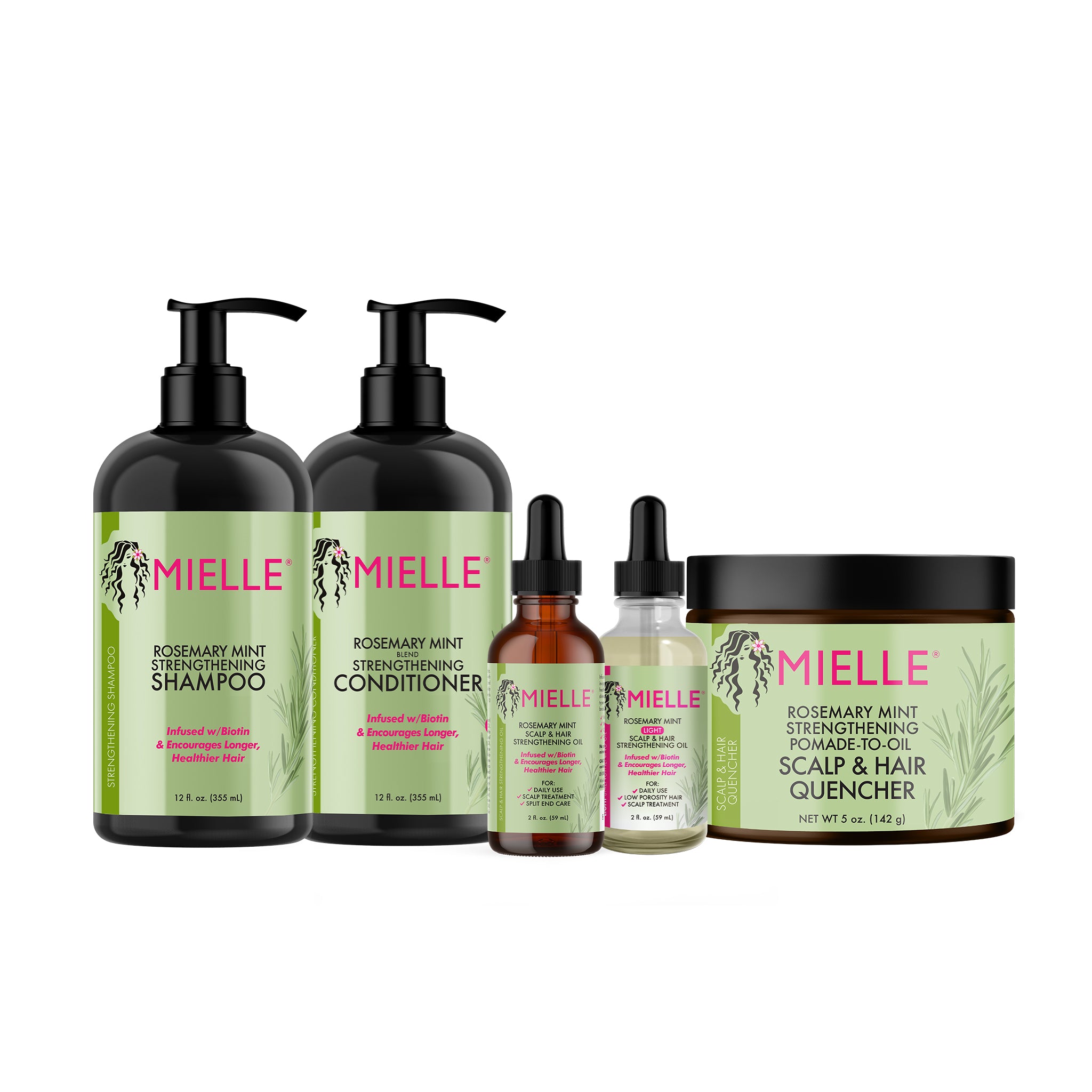 Mielle Rosemary Hair Care Bundle